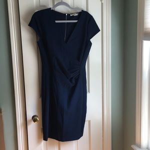 Kenneth Cole faux wrap dress